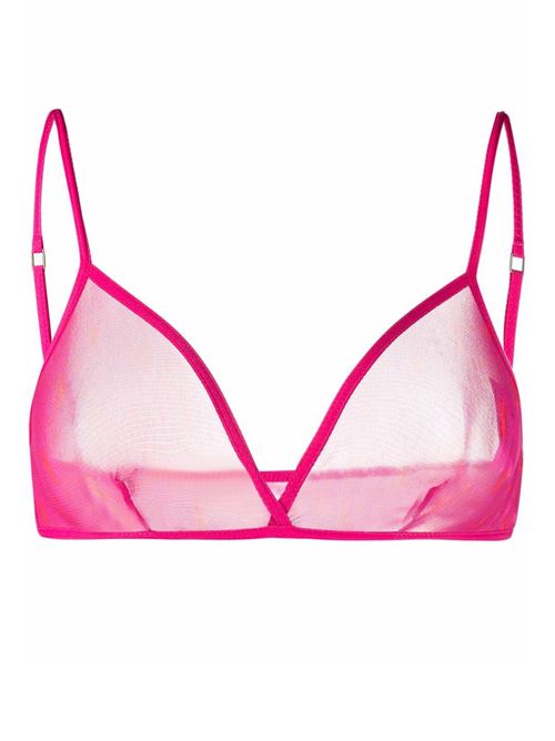 Reggiseno a triangolo con logo SAINT LAURENT | 676123Y36ML5483